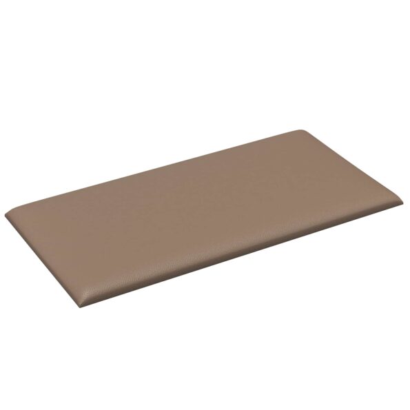vidaXL Nástenný čelník 12 pcs Kapučínová 30 x 15 cm látka – Obrázok 3
