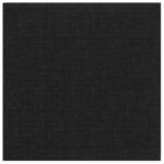 vidaXL Nástenný čelník 12 pcs Čierna 30 x 30 cm látka – Obrázok 2