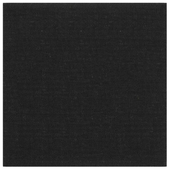vidaXL Nástenný čelník 12 pcs Čierna 30 x 30 cm látka – Obrázok 2