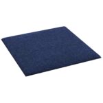 vidaXL Nástenný čelník 12 pcs Modrá 30 x 30 cm látka – Obrázok 3