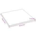 vidaXL Nástenný čelník 12 pcs Biely 30 x 30 cm látka – Obrázok 6