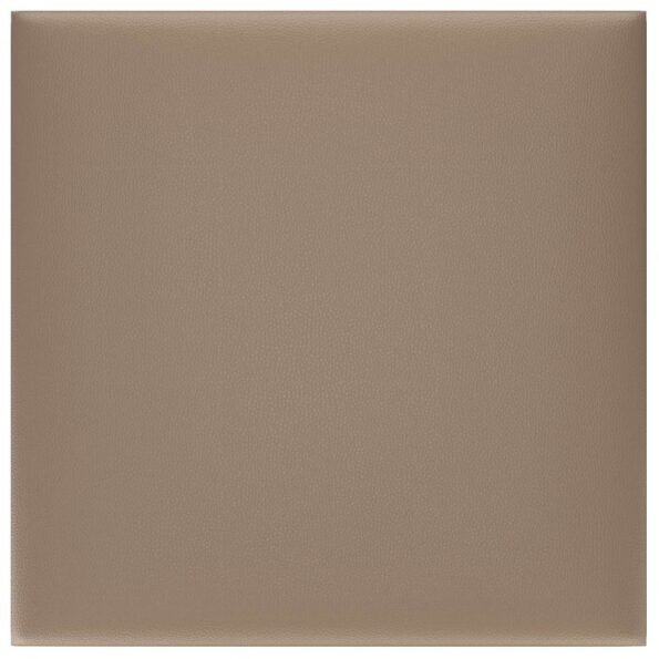 vidaXL Nástenný čelník 12 pcs Kapučínová 30 x 30 cm látka – Obrázok 2