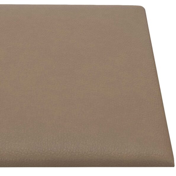 vidaXL Nástenný čelník 12 pcs Kapučínová 30 x 30 cm látka – Obrázok 4