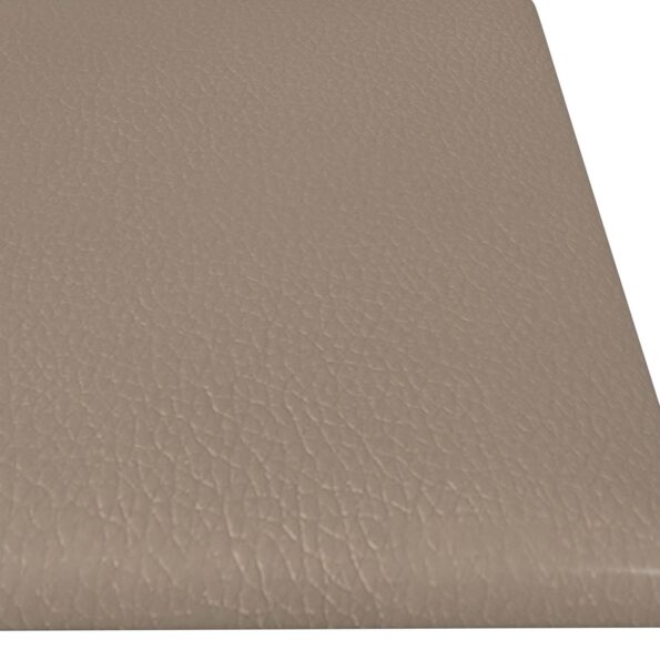 vidaXL Nástenný čelník 12 pcs Kapučínová 60 x 15 cm látka – Obrázok 4