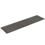 vidaXL Nástenný čelník 12 pcs Tmavo šedá 60 x 15 cm Zamat – Obrázok 3