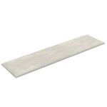 vidaXL Nástenný čelník 12 pcs Krémová 60 x 15 cm Zamat – Obrázok 3