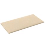 vidaXL Nástenný čelník 12 pcs Krémová 60 x 30 cm látka – Obrázok 3