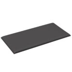 vidaXL Nástenný čelník 12 pcs Biely 60 x 30 cm látka – Obrázok 3