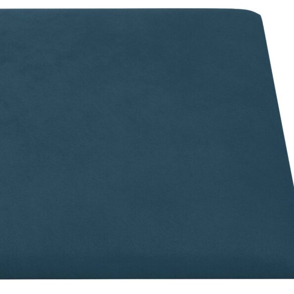 vidaXL Nástenný čelník 12 pcs Modrá 60 x 30 cm Zamat – Obrázok 4