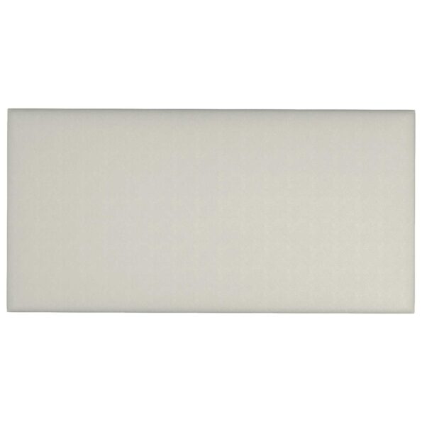 vidaXL Nástenný čelník 12 pcs Krémová 60 x 30 cm Zamat – Obrázok 2