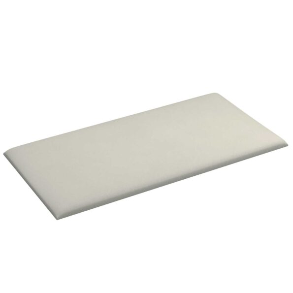vidaXL Nástenný čelník 12 pcs Krémová 60 x 30 cm Zamat – Obrázok 3