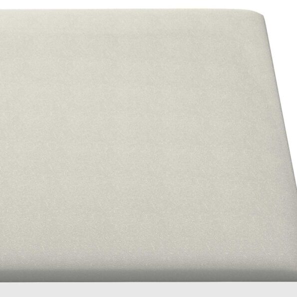 vidaXL Nástenný čelník 12 pcs Krémová 90 x 15 cm Zamat – Obrázok 4