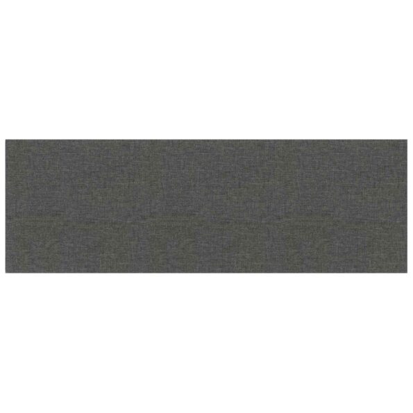 vidaXL Nástenný čelník 12 pcs Tmavo šedá 90 x 30 cm látka – Obrázok 2