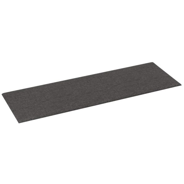 vidaXL Nástenný čelník 12 pcs Tmavo šedá 90 x 30 cm látka – Obrázok 3