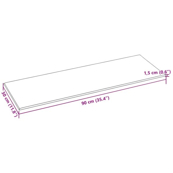 vidaXL Nástenný čelník 12 pcs Tmavo šedá 90 x 30 cm látka – Obrázok 6