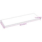 vidaXL Nástenný čelník 12 pcs Čierna 90 x 30 cm látka – Obrázok 6