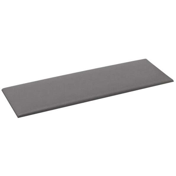 vidaXL Nástenný čelník 12 pcs Biely 90 x 30 cm látka – Obrázok 3