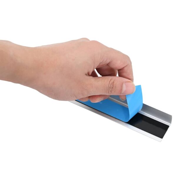 vidaXL Schodové hrany 30 pcs Strieborná 67 cm Hliník – Obrázok 7