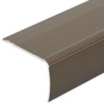 vidaXL Schodové hrany 30 pcs Hnedá 67 cm Hliník – Obrázok 6