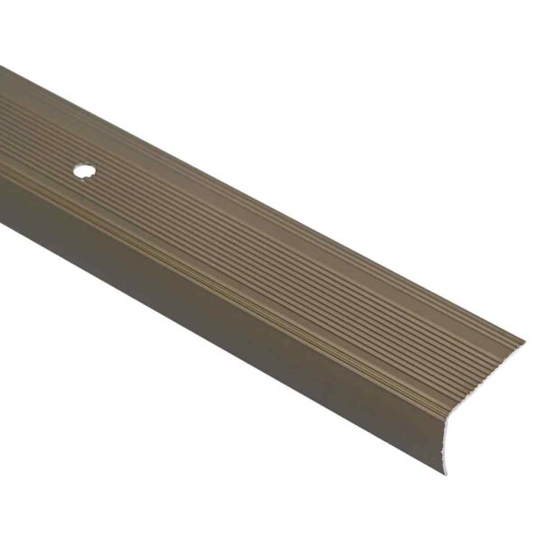 vidaXL Schodové hrany 30 pcs Hnedá 67 cm Hliník – Obrázok 7