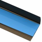 vidaXL Schodové hrany 30 pcs Hnedá 67 cm Hliník – Obrázok 5