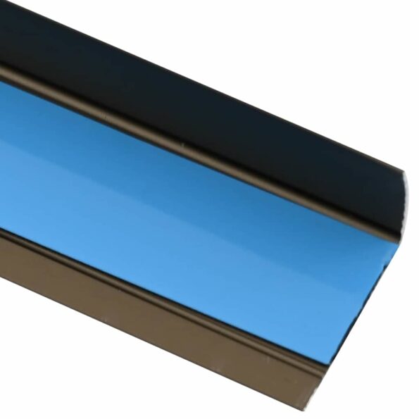 vidaXL Schodové hrany 30 pcs Hnedá 67 cm Hliník – Obrázok 5