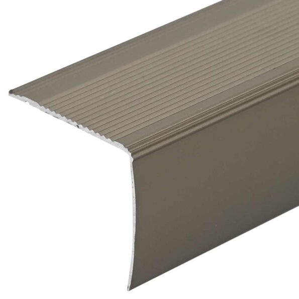 vidaXL Schodové hrany 10 pcs šampanského 67 cm Hliník – Obrázok 6