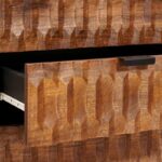 vidaXL Nočný stolík Hnedá – Obrázok 7