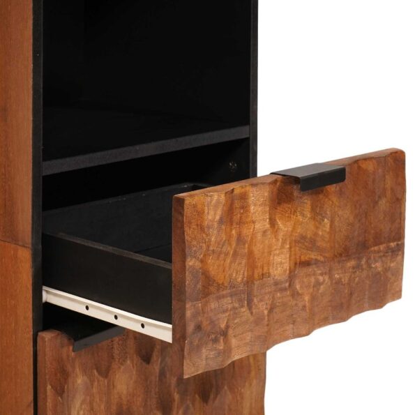 vidaXL Kúpeľňová skriňa Jednofarebný Hnedá – Obrázok 7