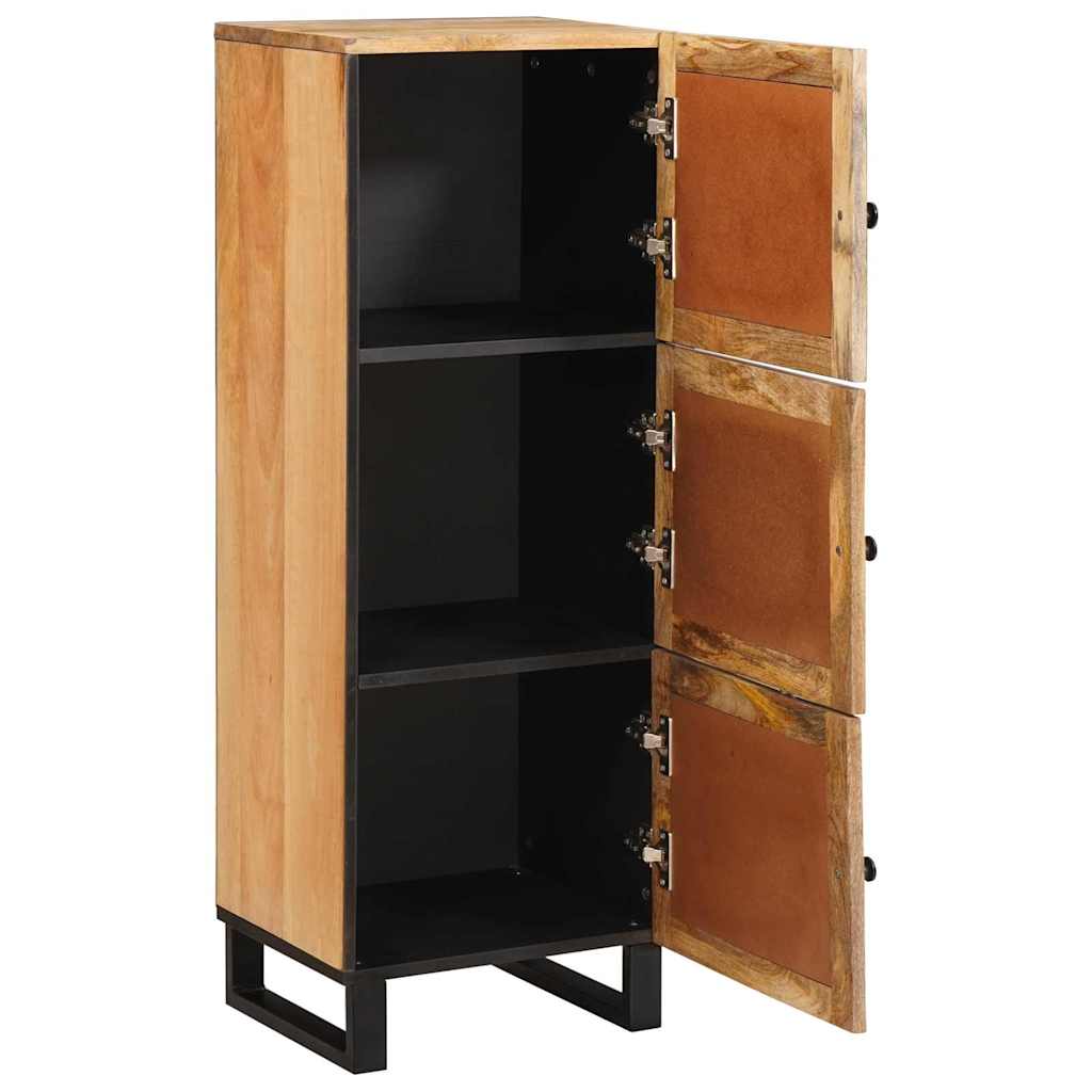 4018074_1.jpg vidaXL Highboard s dverami Hnedá 40 x 33 x 110 cm Masívne mango drevo – Obrázok 1