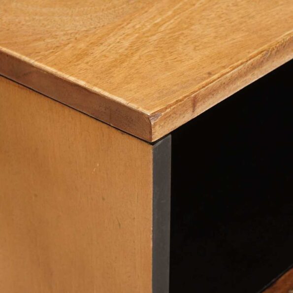 vidaXL Nočný stolík Svetlohnedá 50 x 33 x 60 cm mangový masív – Obrázok 6