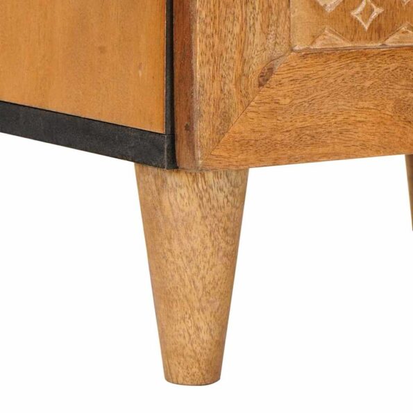 vidaXL Servírovacia skriňa Svetlohnedá 33.5 x 40 x 75 cm – Obrázok 8