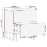 vidaXL Nočný stolík – Obrázok 12