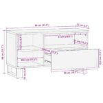 vidaXL TV skrinka – Obrázok 12