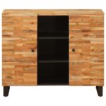 vidaXL Bočná skrinka Jednofarebný – Obrázok 3