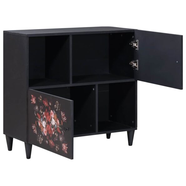 vidaXL Úložné skrine Viacfarebný 80 x 33,5 x 75 cm Masívne mango drevo – Obrázok 2