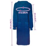 vidaXL Rúcho Námornícka modrá xl Bavlna – Obrázok 7