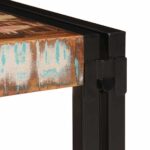 vidaXL Kúpeľňová polica 120 x 50 x 23 cm Masívne mango drevo, železo – Obrázok 10