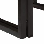 vidaXL Kúpeľňová polica 120 x 50 x 23 cm Masívne mango drevo, železo – Obrázok 9