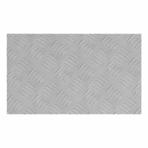 vidaXL Šachovnicové dosky 2 pcs Strieborná 50 x 30 cm Hliník – Obrázok 6