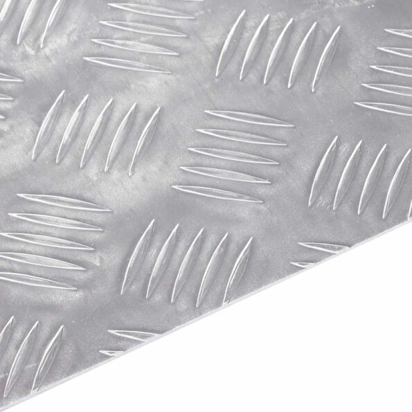 vidaXL Šachovnicové dosky 2 pcs Strieborná 50 x 30 cm Hliník – Obrázok 7