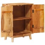 vidaXL Úložné skrine Hnedá 55 x 35 x 75 cm Masívne mango drevo – Obrázok 2