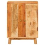 vidaXL Úložné skrine Hnedá 55 x 35 x 75 cm Masívne mango drevo – Obrázok 5