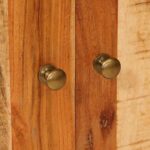 vidaXL Úložné skrine Hnedá 55 x 35 x 75 cm Masívne mango drevo – Obrázok 9