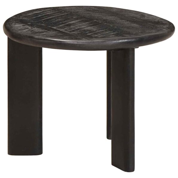 vidaXL Zásuvné stoly 2 pcs Biela Masívne mango drevo – Obrázok 5