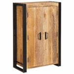 vidaXL Vysoká skrinka so dverami