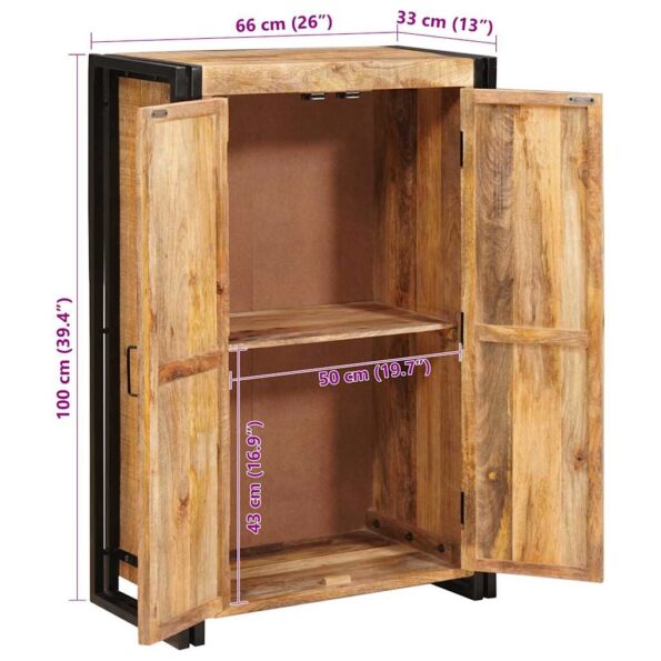 vidaXL Vysoká skrinka so dverami – Obrázok 11
