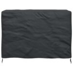 vidaXL Kryt na vonkajší nábytok Čierna 130 x 80 x 70 cm 420D – Obrázok 6