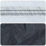 vidaXL Obal na vonkajší nábytok Čierna 82 x 82 x 50 cm 210D látka – Obrázok 13