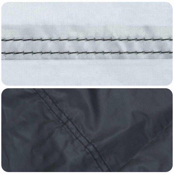 vidaXL Obal na vonkajší nábytok Čierna 82 x 82 x 50 cm 210D látka – Obrázok 13